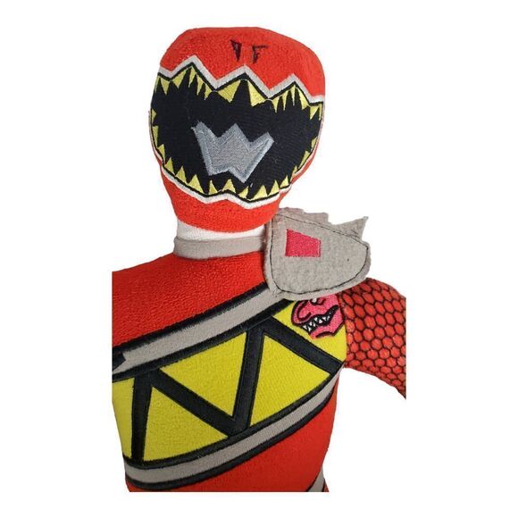 Hasbro Mighty Morphin Power Ranger Red Ranger Plush Soft Toy TV Show Series 21" - Picture 6 of 10
